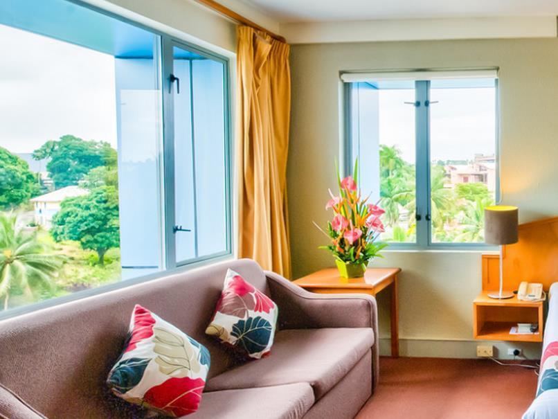 Tanoa Plaza Hotel Suva Exteriör bild