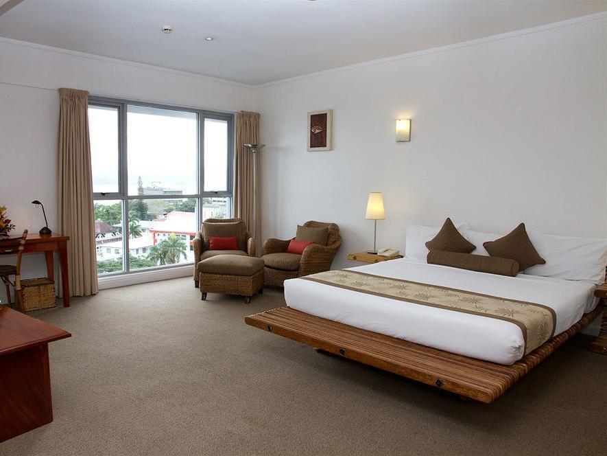 Tanoa Plaza Hotel Suva Exteriör bild